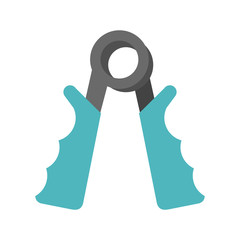 Hand grip accesory icon vector illustration graphic design