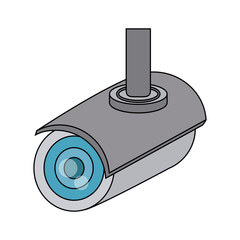 camera security or surveillance icon image vector illustration design 