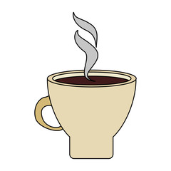 coffee beverage icon image vector illustration design 