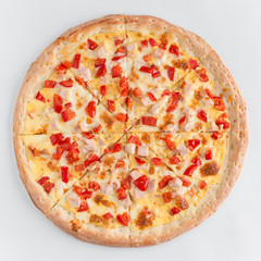 Pizza cheesy chicken