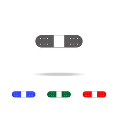 Band aid icon. Elements in multi colored icons for mobile concept and web apps. Icons for website design and development, app development