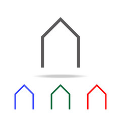 Electronic circuit symbol icon. Elements in multi colored icons for mobile concept and web apps. Icons for website design and development, app development