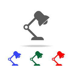 Reading-lamp icon. Elements in multi colored icons for mobile concept and web apps. Icons for website design and development, app development