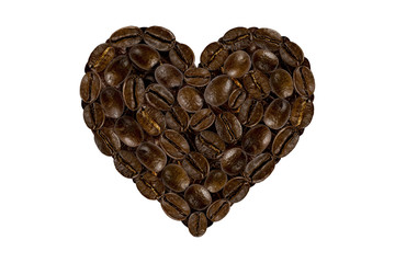 the heart of the coffee beans