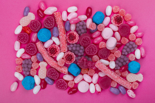  candies and jelly beans