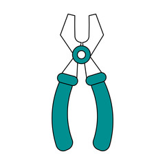 pliers tool icon image icon vector illustration graphic design