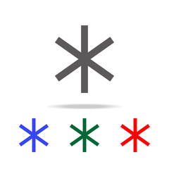 Obraz premium phone key star icon. Elements in multi colored icons for mobile concept and web apps. Icons for website design and development, app development