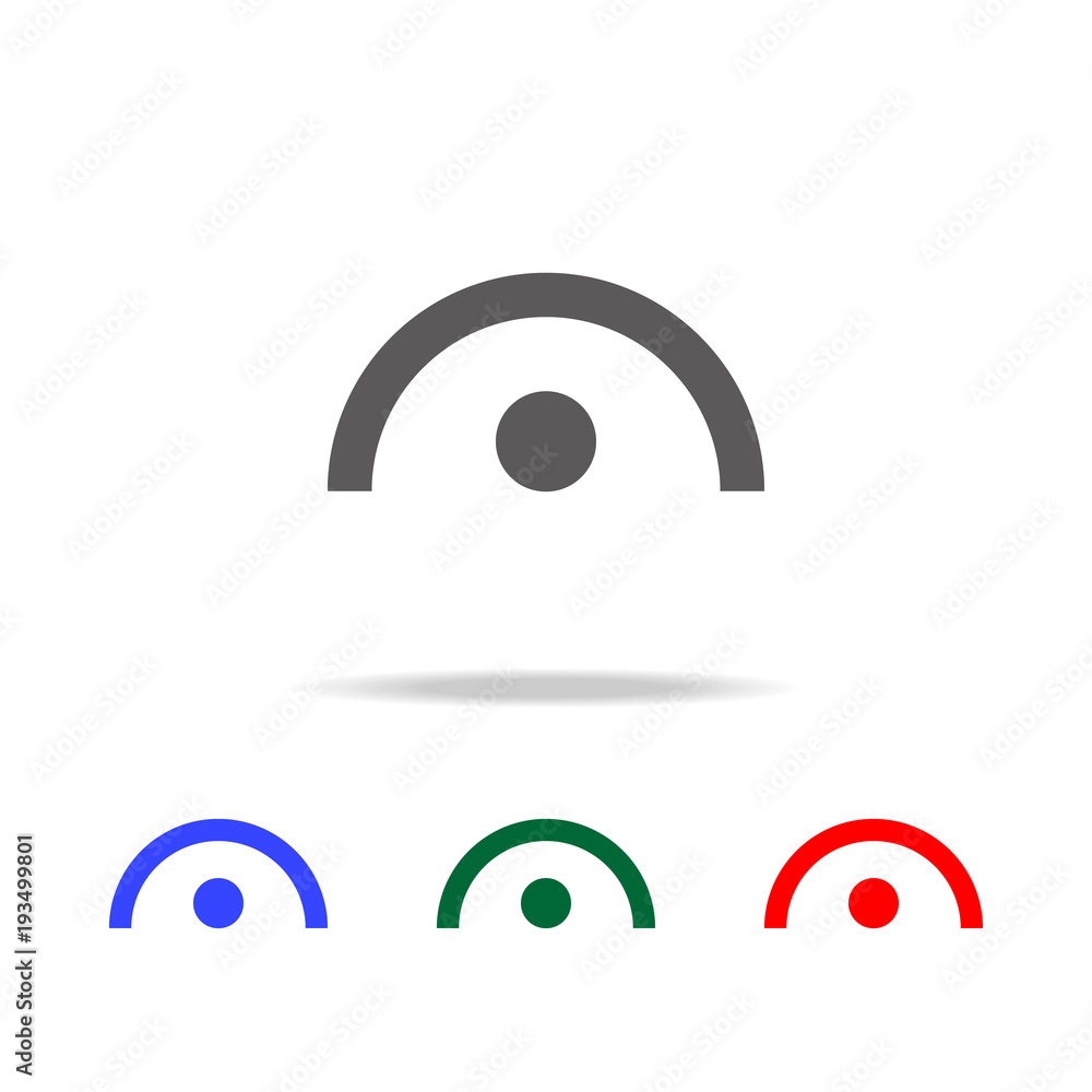Poster music note icon. elements in multi colored icons for mobile concept and web apps. icons for website 