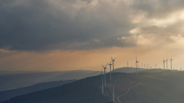 Windmills in Portugal