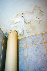 Ceiling in need of repair