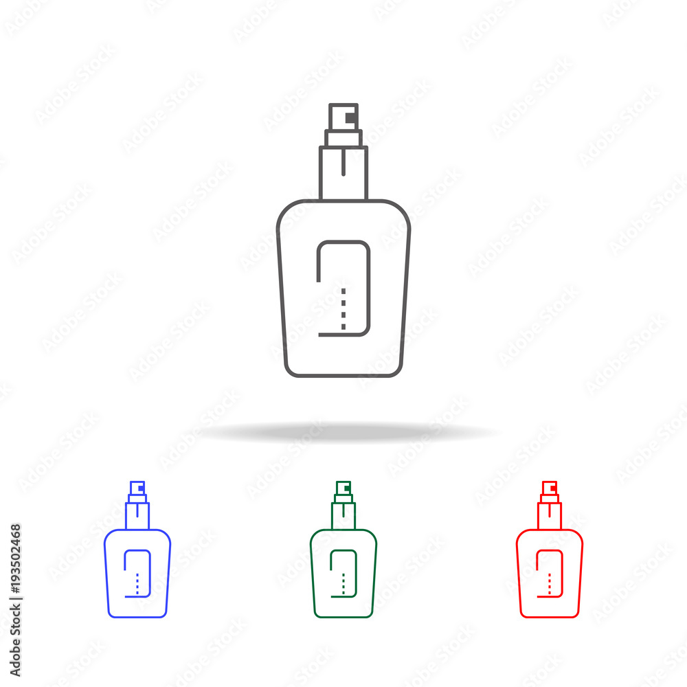 Poster spray icon. elements in multi colored icons for mobile concept and web apps. icons for website desig