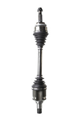 new drive shaft on a white background