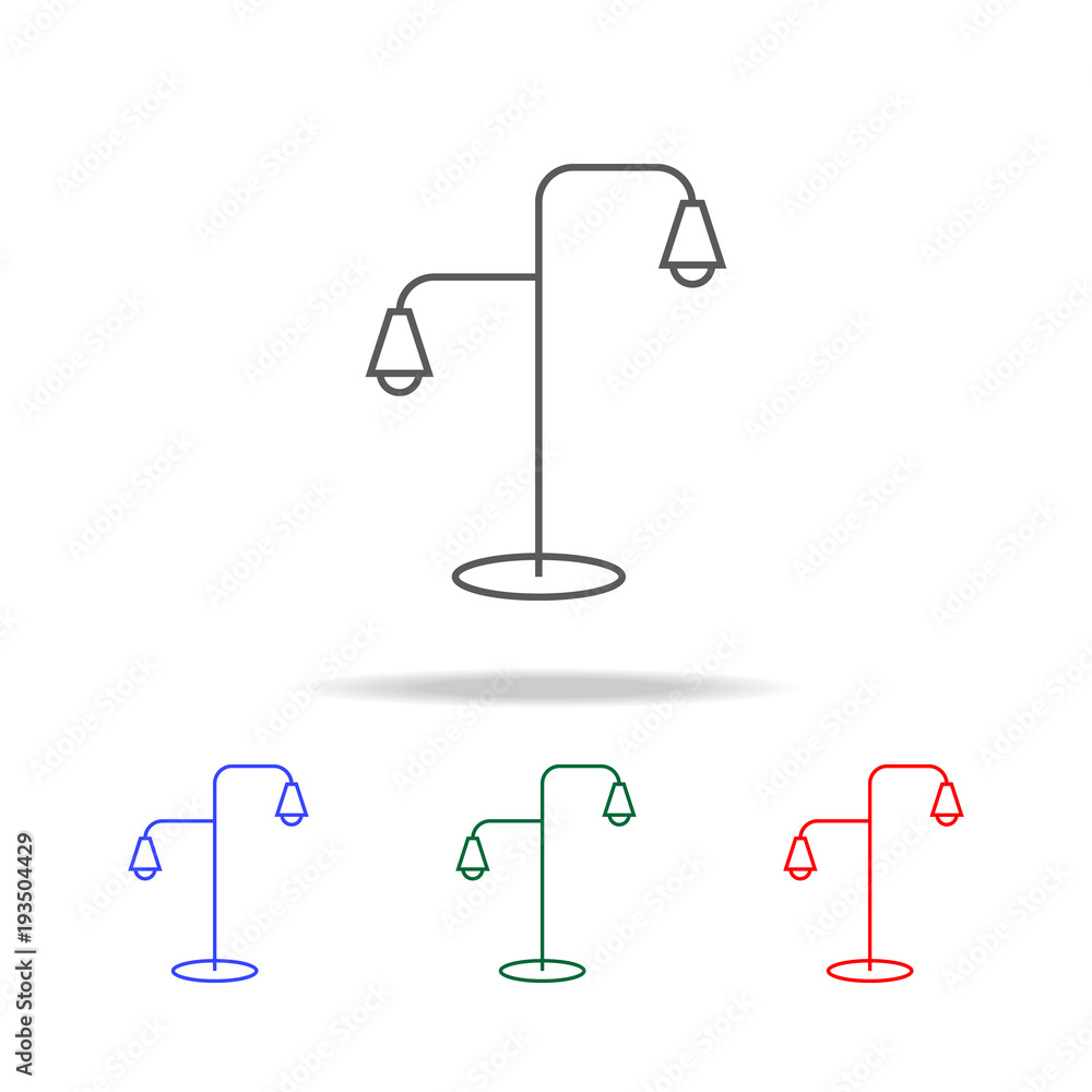 Poster brace icon. elements in multi colored icons for mobile concept and web apps. icons for website desig