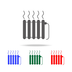 radiator icon. Elements in multi colored icons for mobile concept and web apps. Icons for website design and development, app development