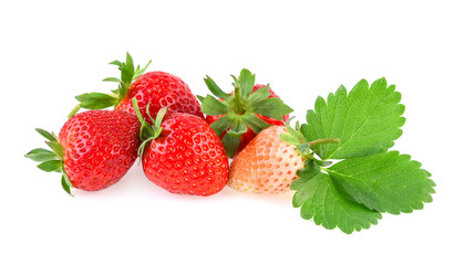 Strawberry isolated on white background