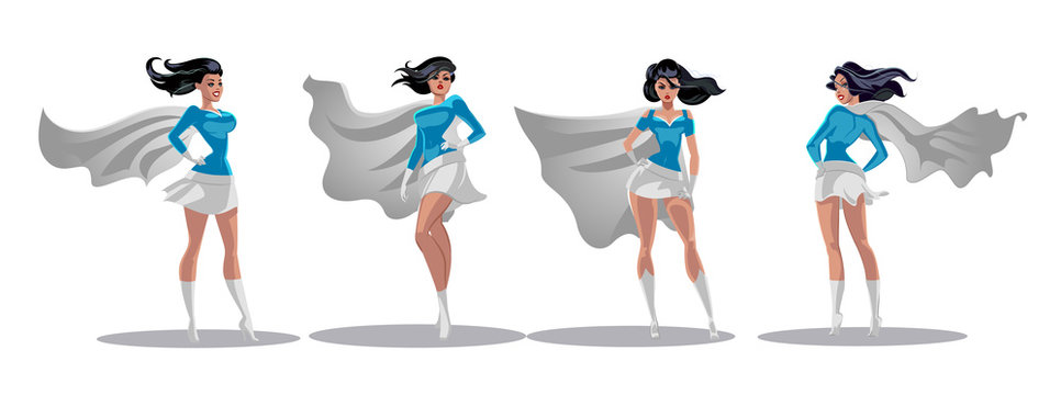 Female Superhero Character Poses Images – Browse 15,101 Stock Photos,  Vectors, and Video | Adobe Stock