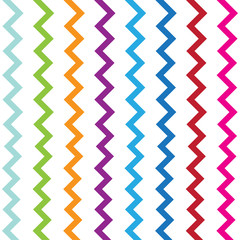 Seamless chevron pattern on paper texture. Basic shapes backgrounds collection