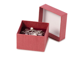 Silver female bracelet box jewerly