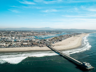 Newport Beach Aerial Overview