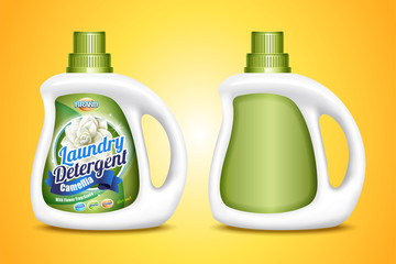 Laundry detergent mockup