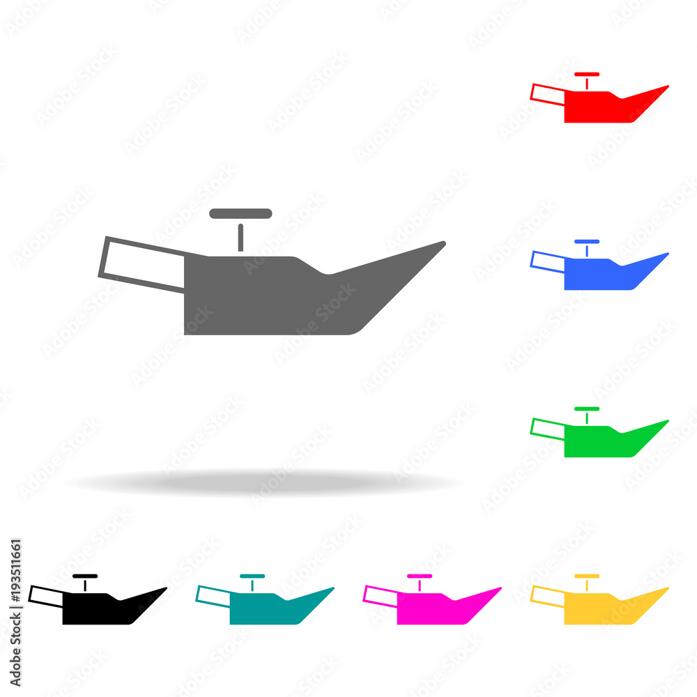 Poster engine oil sign icon. elements in multi colored icons for mobile concept and web apps. icons for web