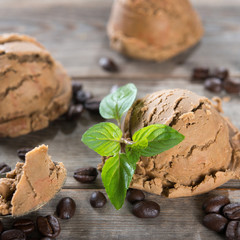 coffee ice cream