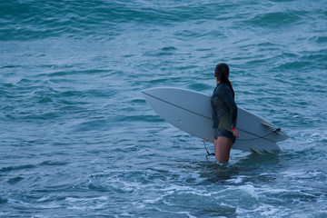 Surfing at Nooosa National Park