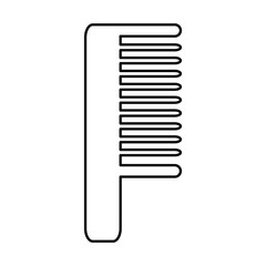 comb barber tool icon vector illustration design