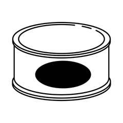 cat food can icon vector illustration design