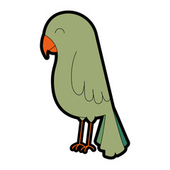 cute bird isolated icon vector illustration design