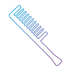 comb barber tool icon vector illustration design