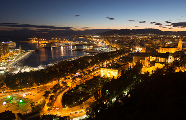 benidorm panoramic view