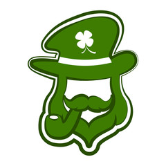 Abstract leprechaun avatar