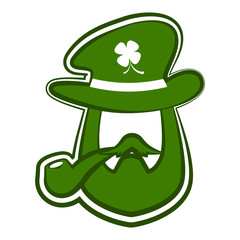 Abstract leprechaun avatar