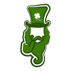Abstract leprechaun avatar