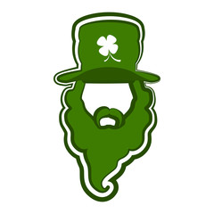 Abstract leprechaun avatar