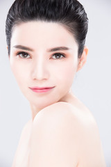 Obraz premium woman beauty skin care concept