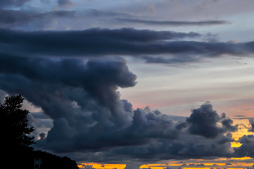 Por do sol