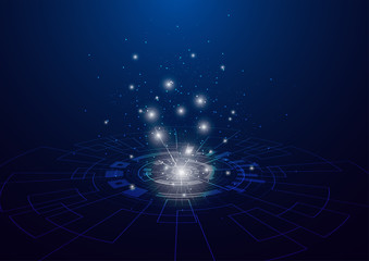 Abstract technology background