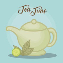 colorful teapot kitchen design