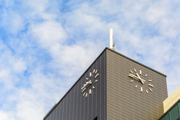 Obraz premium Building with clock
