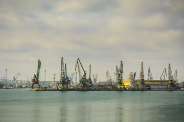 Obraz premium Old crane