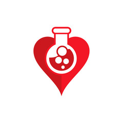 Lab Love Logo Icon Design