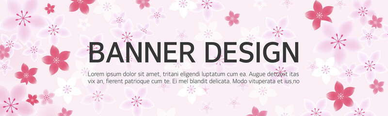 Spring Flower Illustration Background