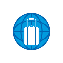 Travel World Logo Icon Design