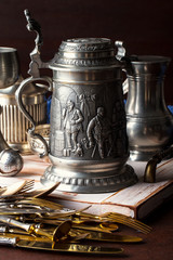 Old silver ware