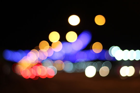 blurred image of light as background