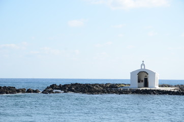 mer chappelle crete crest phare