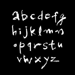 벡터 문자 / 손으로 쓴 글씨체