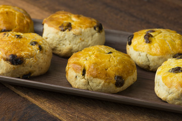 scones with backgrounds